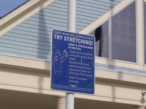 The State of Maine wants you to strech.